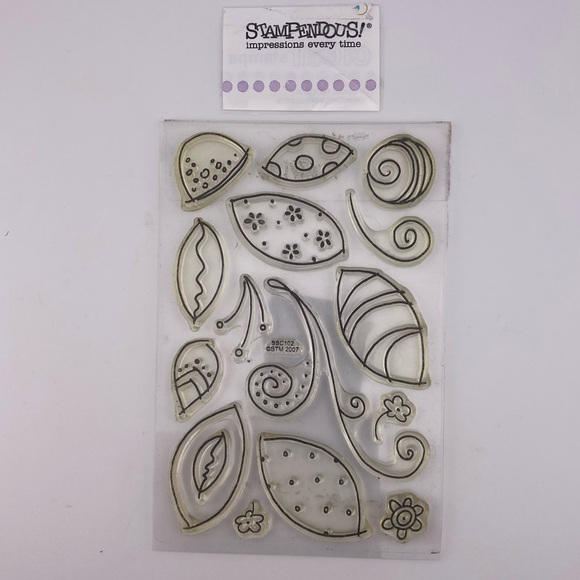 Stampendous Clear Stamp Set - Petal Flourish - Picture 2 of 4